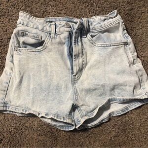 wild fable Light Wash High-Rise Denim Shorts Size 00
